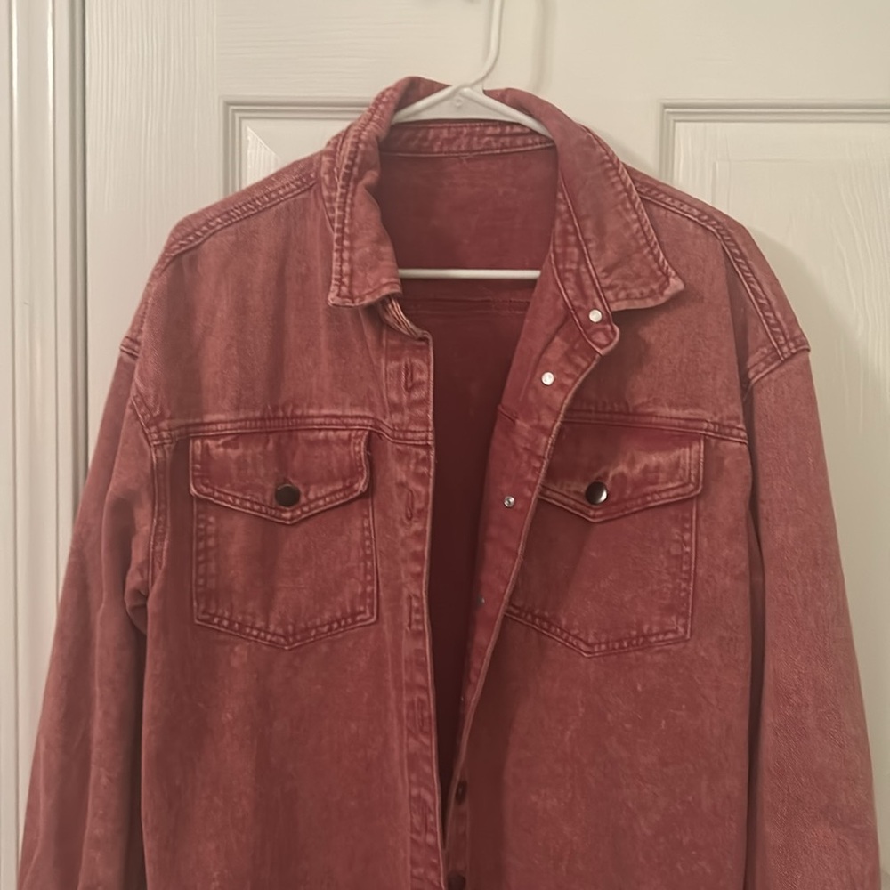 Amazon Jean Shacket - Picture 2 of 7